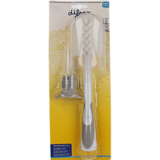 Difrax Flessenborstel 2-in-1 1 Stuks