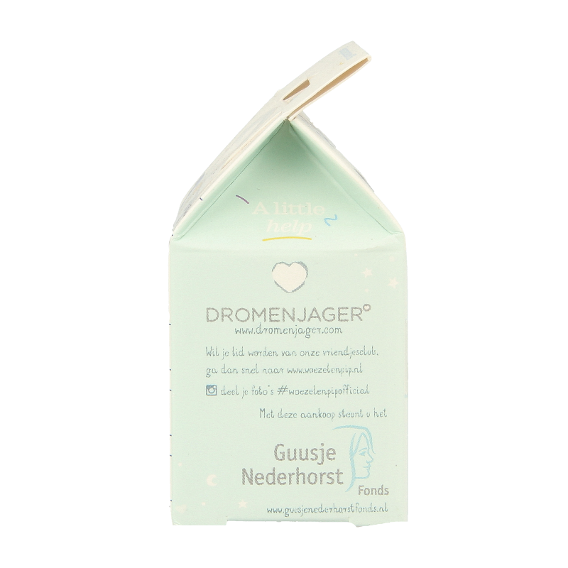 Difrax Fopspeen natural 20+ maanden Woezel & Pip 1 Stuks