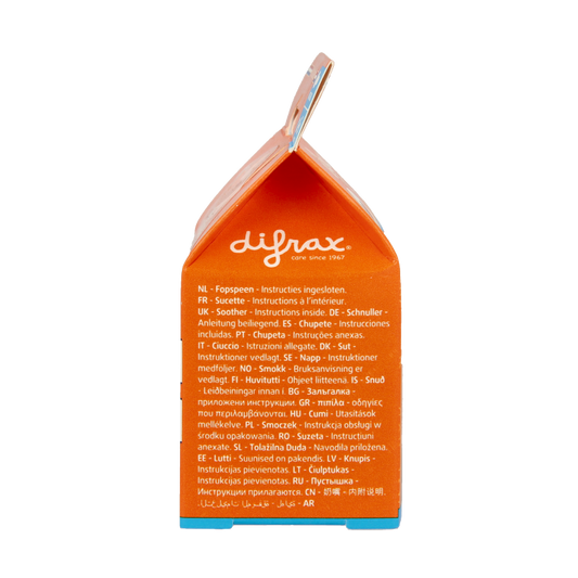 Difrax Fopspeen 0-6 maanden  1 Stuks