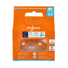 Difrax Fopspeen 0-6 maanden  1 Stuks