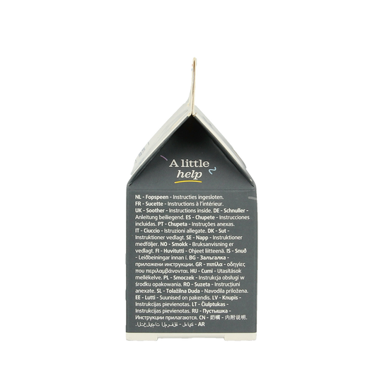 Difrax Fopspeen natural 6+ maanden assorti 1 Stuks