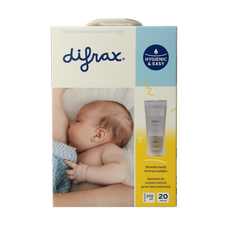 Difrax Moedermelk bewaarzakjes BtoB 20 Stuks