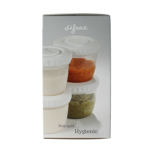 Difrax Voeding bewaarbakjes 6.00 Stuks