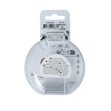 Difrax Fopspeen glow dynamic 6-18  mnd ivory/blush 2 Stuks