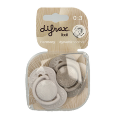 Difrax Lovi fopspeen harmony 0-3 maanden assorti 1 Stuks