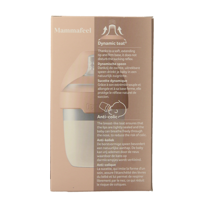 Difrax Lovi mamma fles 150ml 1.00 Stuks