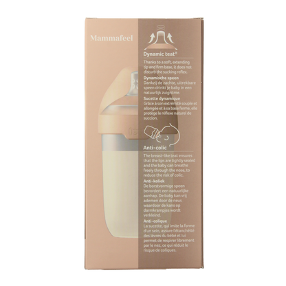 Difrax Lovi mamma fles 250ml 1.00 Stuks