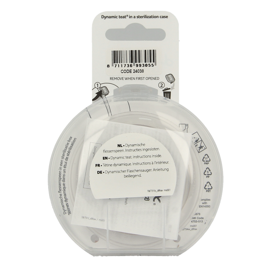 Difrax Lovi mamma speen fast 9+ maanden 1 Stuks