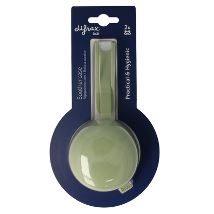 Difrax Lovi fopspeen houder pistachio 1.00 Stuks