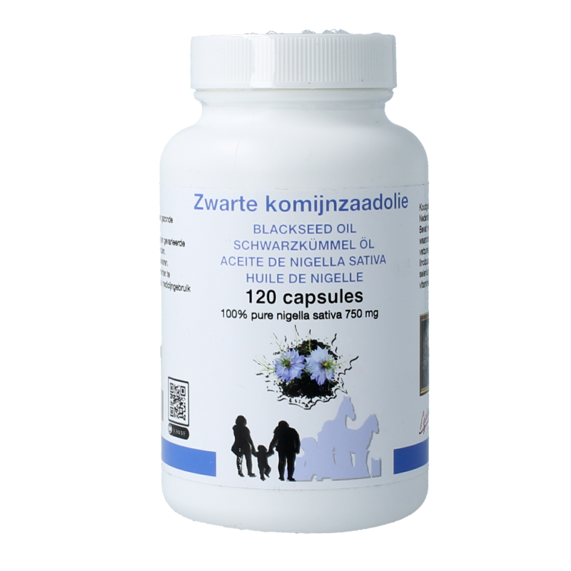De Koning Tilly Zwarte komijnzaad capsules 120 Capsules