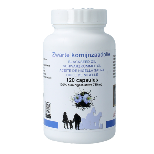 De Koning Tilly Zwarte komijnzaad capsules 120 Capsules
