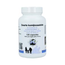 De Koning Tilly Zwarte komijnzaad 120.00 Capsules