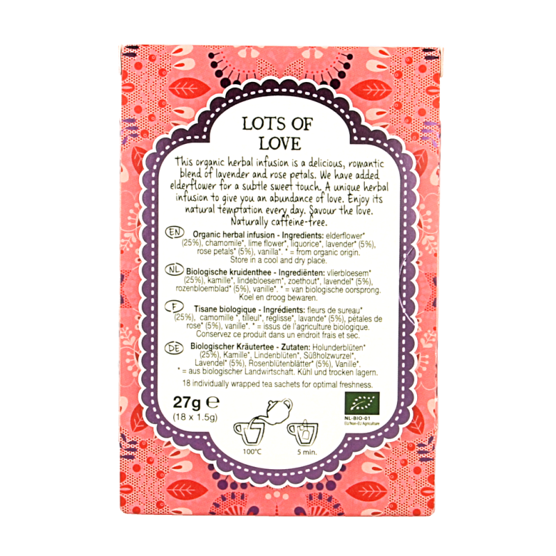 Natural Temptation Lots of love bio 18 Zakjes