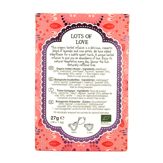 Natural Temptation Lots of love bio 18.00 Zakjes