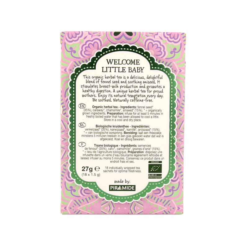 Natural Temptation Welcome little baby bio 18 Zakjes