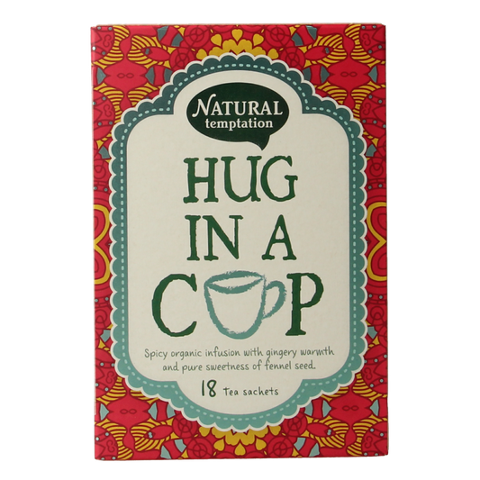 Natural Temptation Hug in a cup bio 18 Zakjes