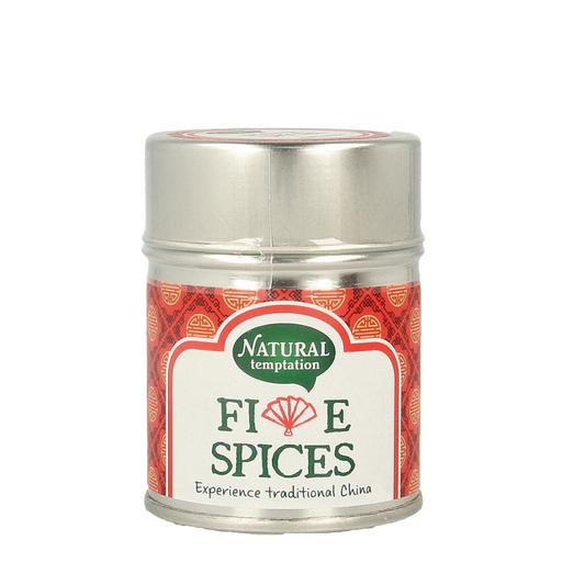 Natural Temptation Five spices blikje natural spices bio 50 Gram