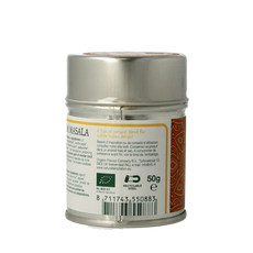 Natural Temptation Garam masala blikje natural spices bio 50.00 Gram
