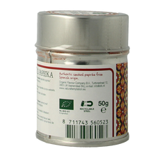 Natural Temptation Smoked paprika blikje bio 50.00 Gram