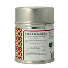Natural Temptation Smoked paprika blikje bio 50.00 Gram