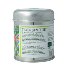 Natural Temptation Thai green curry blikje bio 35 Gram