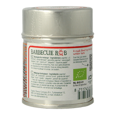 Natural Temptation Barbecue rub blikje bio 40 Gram