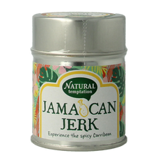 Natural Temptation Jamaican jerk blikje bio 40.00 Gram