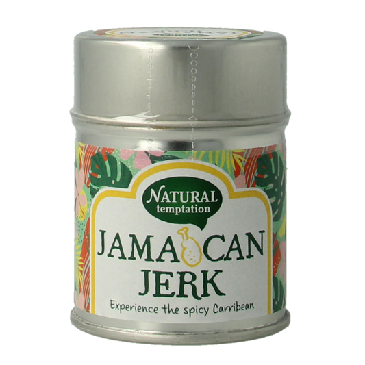 Natural Temptation Jamaican jerk blikje bio 40 Gram
