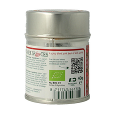 Natural Temptation Tex Mex spices blikje bio 40 Gram