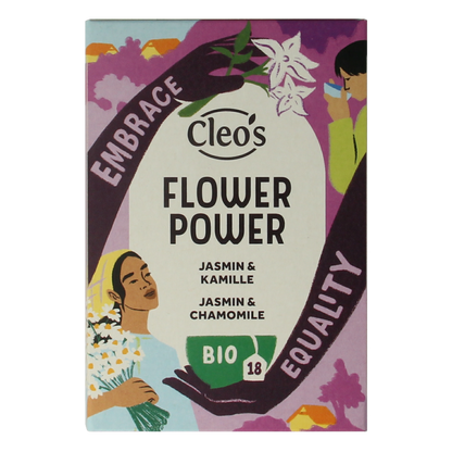 Cleo's Flower power bio 18.00 Zakjes