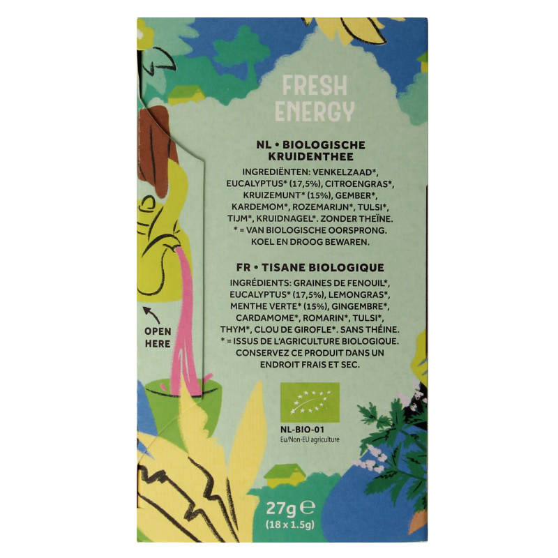 Cleo's Fresh energy bio 18 Zakjes