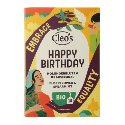Cleo's Happy birthday bio 18.00 Zakjes