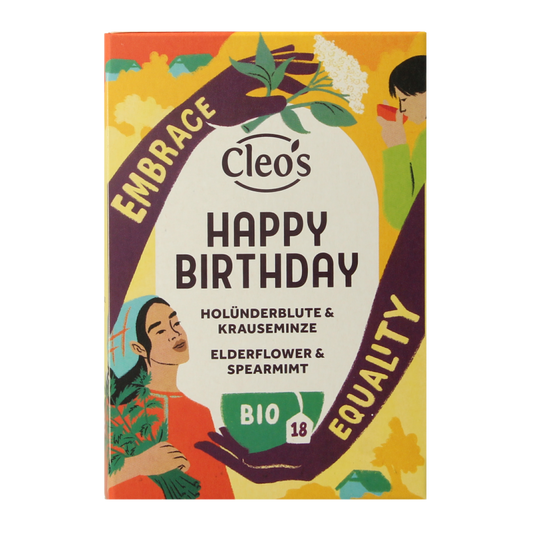Cleo's Happy birthday bio 18 Zakjes