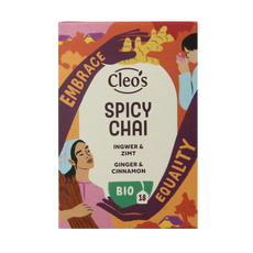 Cleo's Spicy chai bio 18.00 Zakjes