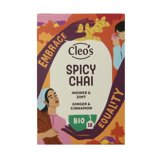 Cleo's Spicy chai bio 18 Zakjes