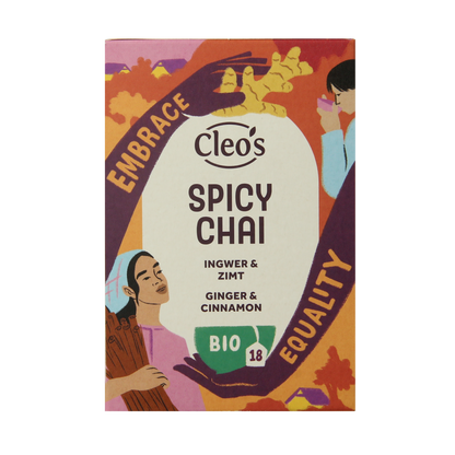 Cleo's Spicy chai bio 18.00 Zakjes