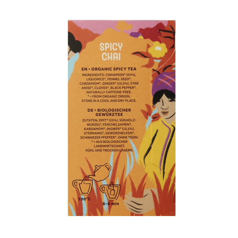 Cleo's Spicy chai bio 18 Zakjes