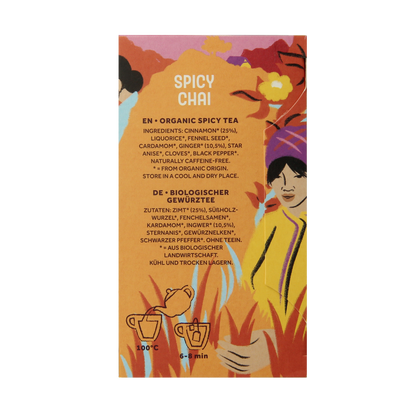 Cleo's Spicy chai bio 18.00 Zakjes
