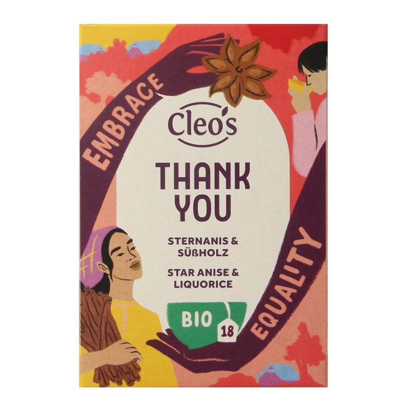 Cleo's Thank you bio 18 Zakjes
