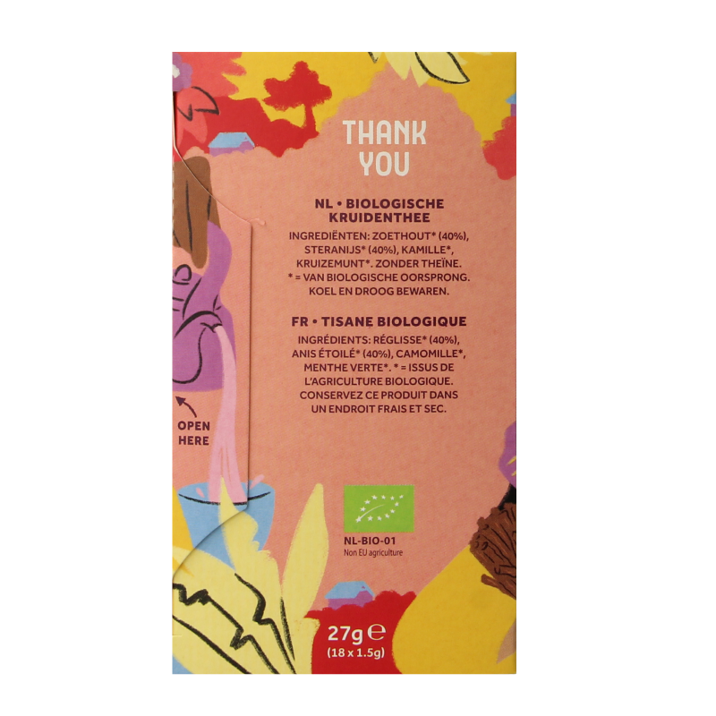 Cleo's Thank you bio 18 Zakjes