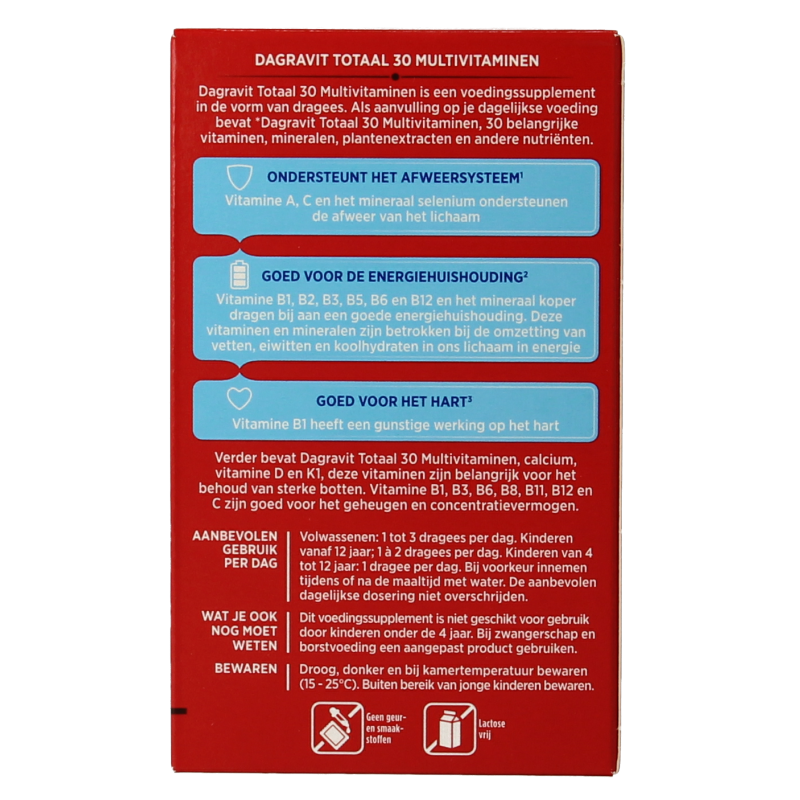 Dagravit Totaal 30 100 Dragees