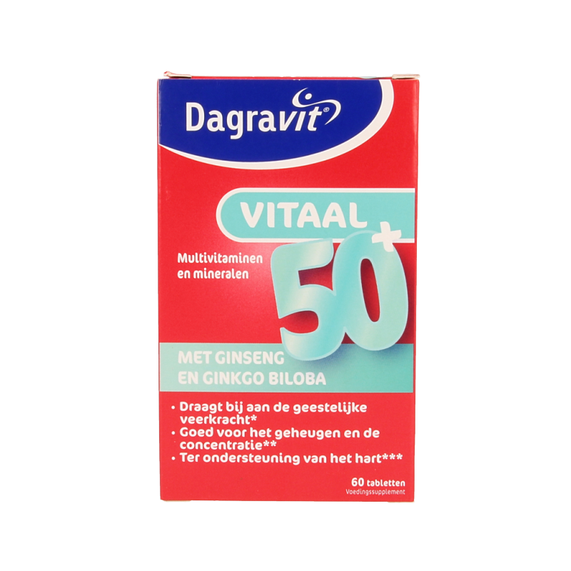 Dagravit Vitaal 50+ blister 60 Tabletten