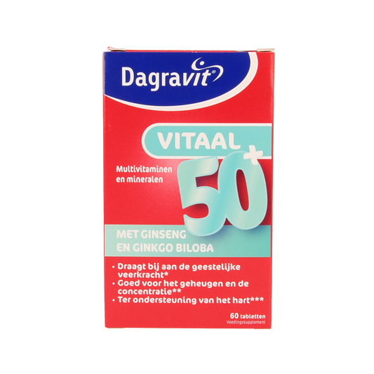 Dagravit Vitaal 50+ blister 60 Tabletten