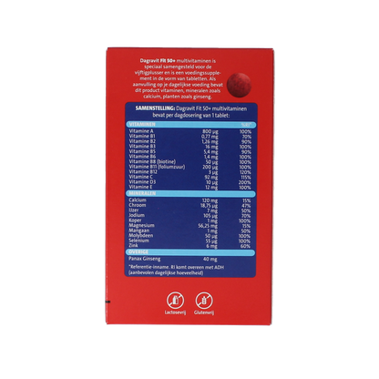 Dagravit Vitaal 50+ blister 60.00 Tabletten