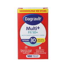 Dagravit Totaal 30 Vitaal 50+ 100.00 Tabletten