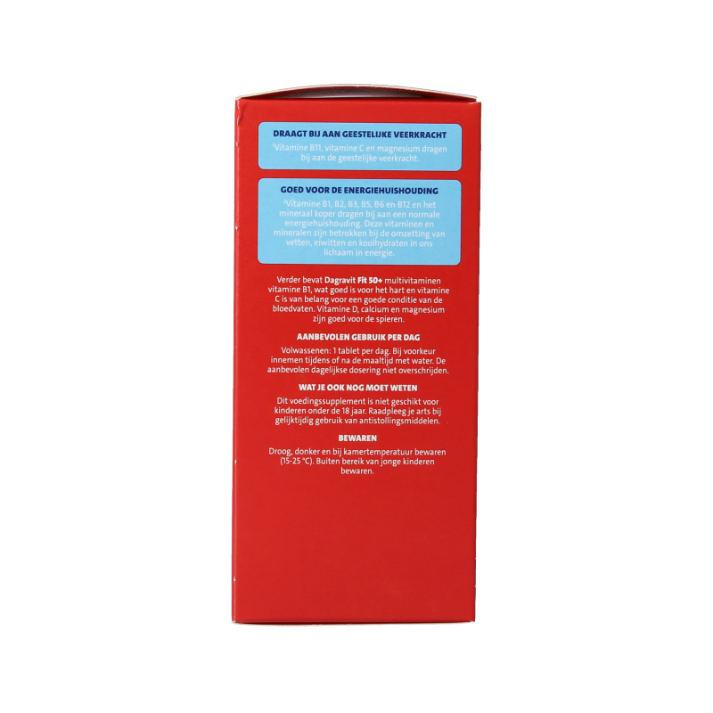 Dagravit Totaal 30 Vitaal 50+ 100 Tabletten