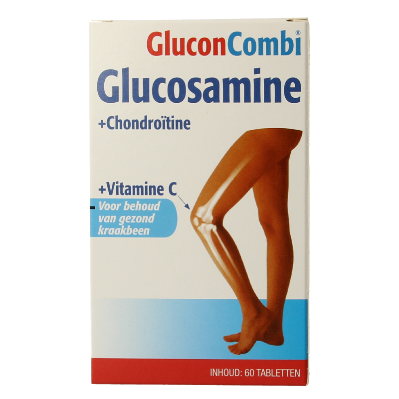 Glucon Combi Glucosamine & chondroitine vitamine C 60 Tabletten