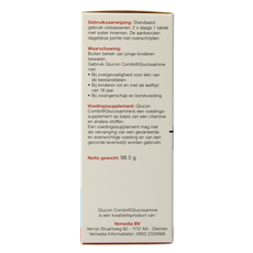Glucon Combi Glucosamine & chondroitine vitamine C 60.00 Tabletten