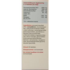 Glucon Combi Glucosamine & chondroitine MSM mangaan 60.00 Tabletten