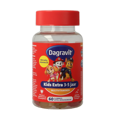 Dagravit Kids extra 3-5 jaar 60.00 Gummies